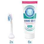 Emmi-dent Ultraschall-Zahncreme fresh - 6+2er Packg.
